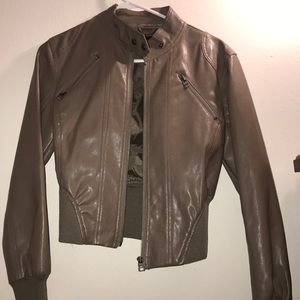 Leather jacket